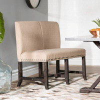 Laurel Foundry Modern Farmhouse Messerly Upholstered Bench