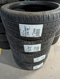 P215/45R17  215/45/17  MICHELIN PRIMACY MXM4 ( all season summer tires ) TAG # 17838