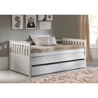 Red Barrel Studio Acme Furniture Cominia Daybed & Pull-Out Bed (Twin Size) In White