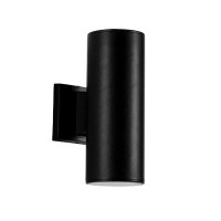 Wrought Studio Dunwell Black 1 - Bulb 11" H Integrated LED Outdoor Wall Sconce