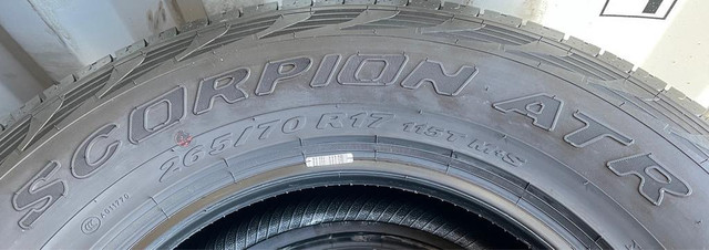 265/70R17 Pirelli Scorpion ATR (All Terrain) in Tires & Rims in Toronto (GTA) - Image 4