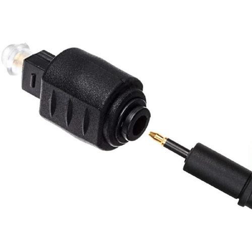 Mini Optical Audio Adapter - 3.5mm Female Jack To Digital Toslink Male Plug - Black in General Electronics - Image 2