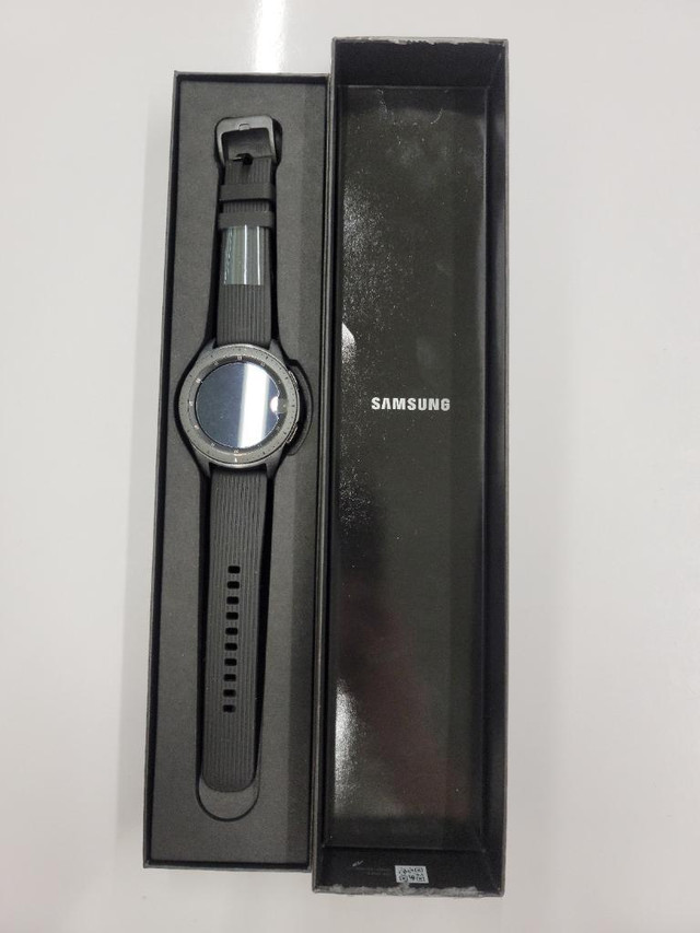 SAMSUNG GALAXY WATCH ACTIVE, ACTIVE 2, WATCH 4, 4 CLASSIC,WATCH 5,5 PRO  NEW CONDITION WITH ACCESSORIES 1 Year WARRANTY in Cell Phone Accessories in New Brunswick - Image 4