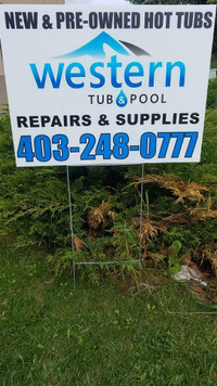 YES ...free hot tub water care instruction .... also assistance programs when your to busy . :)  403-248-0777
