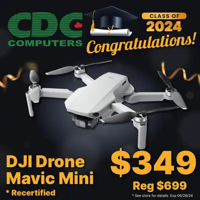 DJI Mavic Mini Drone Recertified