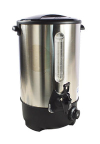 Used Hot Water Dispenser Stainless Steel Heater Warmer Kettle Commercial Water Warmer Supply 20L/5.2gal 239478