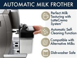 De&#39;Longhi Dinamica Plus, Smart Coffee &amp; Espresso Machine with Coffee Link Connectivity App + Automatic Milk Frot in Coffee Makers in Calgary - Image 4