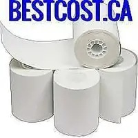 Rouleaux Papier Thermique Caisse Enregistreuse MEV ( 3 1/8 x 200&#39; TH Boite de 50 ) - BESTCOST.CA
