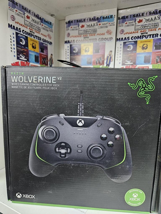 Razer Wolverine V2 - Black Wired Gaming Controller for Xbox Series X - BNIB @MAAS_WIRELESS in General Electronics in Toronto (GTA)