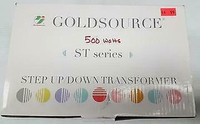 GOLDSOURCE ST-500W VOLTAGE CONVERTER 220/240V TO/FROM 110/120V, 500 WATTS - NEW