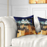 Made in Canada - East Urban Home Cityscape Photo Quebec City Pillow