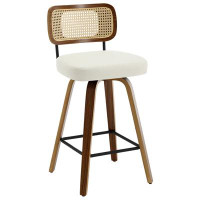 George Oliver Julieza Swivel 26'' Short Counter Stool