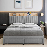 Latitude Run® Frendel Upholstered Storage Bed