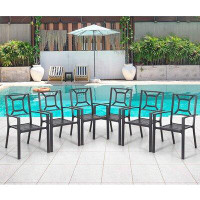 Wildon Home® Tagor Stacking Patio Dining Armchair