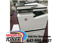 HP Color Printer 577dw PageWide Pro Office Copier Copy Machine Photocopier SALE BUY Lease Colour Copiers Printers