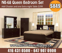 Queen Bedroom Set, King Bedroom Set, Double Bed, King Bedroom Set, Dresser and Night Stand