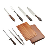 Tramontina Churrasco Bbq 8 Pc Carving Set With Carry Case