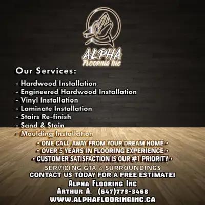 Alpha Flooring Has a hardworking & Professional team and it is Known for it's projects from vinyl to...