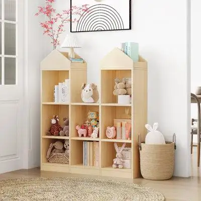 Easy Assembly & Easy to Clean: The storage book rack comes with step-by-step illustrated instruction...