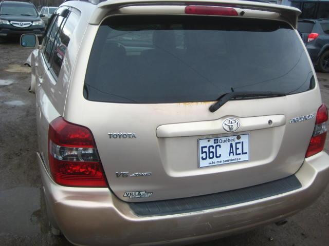 2005 2006 2007 Toyota Highlander 3.3L Automatic pour piece # for parts # part out in Auto Body Parts in Québec - Image 3
