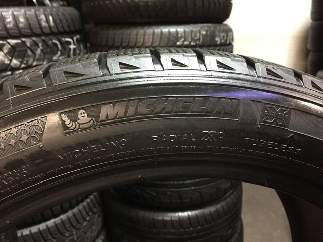 20 inch SET OF 4 USED WINTER TIRES 275/40R20 106H MICHELIN LATITUDE X-ICE XI2 TREAD 85% in Tires & Rims in Ontario - Image 2