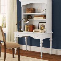 Darby Home Co Westmont Desk with Hutch