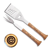 Baseball BBQ "TURN TWO" Combo Set Chicago Cubs