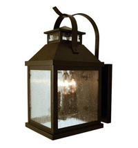 Charlton Home Bungay 3-Light Outdoor Wall Lantern