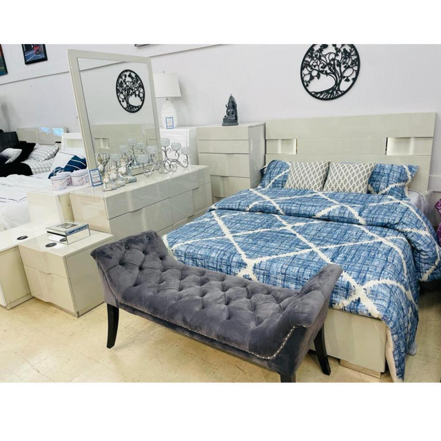 Wooden Storage Bedroom Set! Furniture Huge Sale! in Beds & Mattresses in Ontario - Image 4
