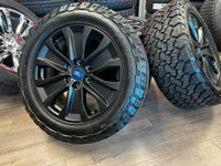 Ford F-150 2005-2023 Sports Black wheels and General Grabber tires