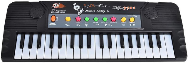 Kids Electric Keyboard Piano with Mic.  Great for Your Future Mozart! dans Appareils électroniques  à Ontario - Image 2