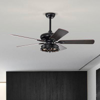 Charlton Home Davyeon 52'' Ceiling Fan with Light Kit