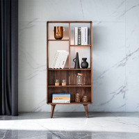 LORENZO Simple living room solid wood bookcase