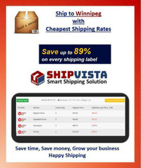 Cheapest Shipping Rates for packages to Winnipeg