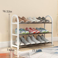 Latitude Run® Simple Shoe Shelf Home Door Dormitory Indoor Good-Looking Multi-Layer Large Capacity Bedroom Storage Small
