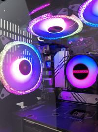 SPRING DEAL i5-14600KF RTX 4070 32GB DDR5 1TB M.2 SSD WATER COOLER 10 RGB FANS