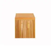 Hokku Designs Bogosav Solid Wood Decorative Stool