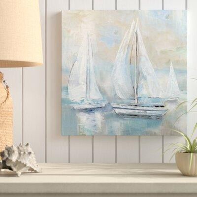 Breakwater Bay 'Sail Afar' Acrylic Painting Print in Arts & Collectibles