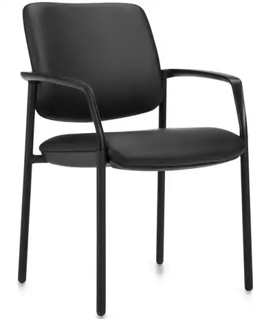Global EOR Model: OTG3920B Specs: Multi-purpose guest chair Durable steel four-legged frame Contoure...