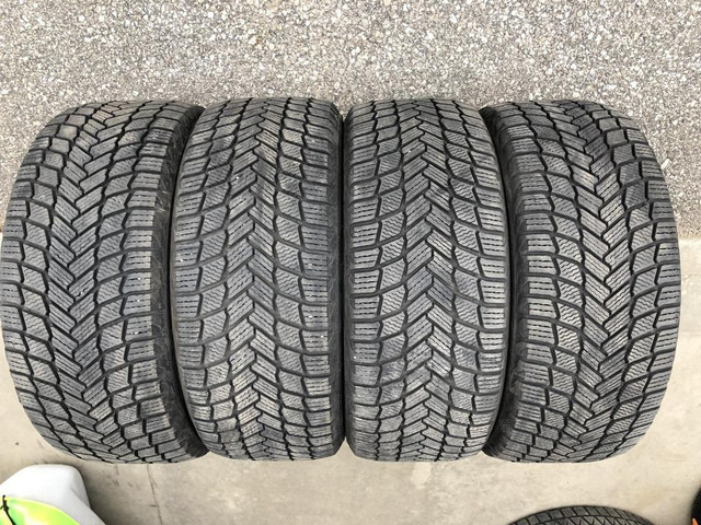 245/40/19 SNOW TIRES MICHELIN SET OF 4 $950.00 TAG#O1800 (NPLN3503212O2) MIDLAND ON. in Tires & Rims in Ontario