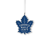 Toronto Maple Leafs Resin Logo Style Ornament (New)