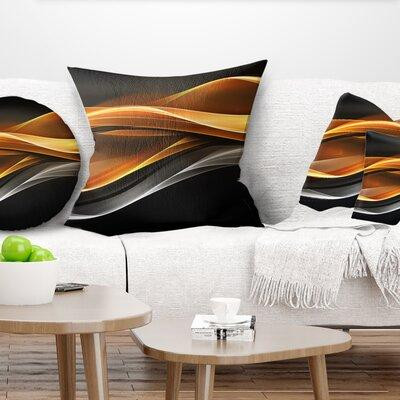 The Twillery Co. Abstract Inward Lines Pillow in Bedding