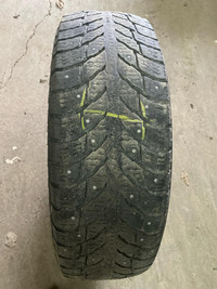 4 pneus dhiver LT245/75R16 120/116Q Nokian Hakkapeliitta LT3 52.5% dusure, mesure 7-8-8-7/32
