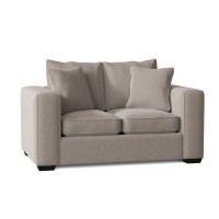 Latitude Run® Aceyn 64" Square Arm Loveseat with Reversible Cushions
