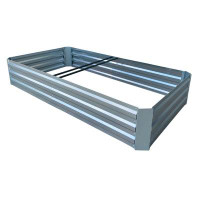 Arlmont & Co. 6 Ft X 3 Ft Galvanized Steel Planter Box (0.7Mm Thick)