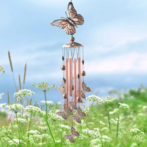 NEW GARDEN BUTTERFLY METAL WIND CHIMES S3122 in Other in Lloydminster - Image 2