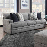 Wade Logan Terrin 101.5" Recessed Arm Sofa with Reversible Cushions