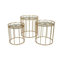 Arlmont & Co. Ridhwaan 3 Piece Round Nesting Plant Stand Set