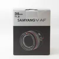 Samyang 35mm T1.9 V-AF Video Auto Focus Lens for E-Mount (ID - 2131 TJ)