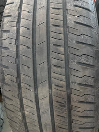 4 pneus d'été P225/65R17 102H Dunlop Grandtrek PT20 31.5% d'usure, mesure 7-7-7-7/32
